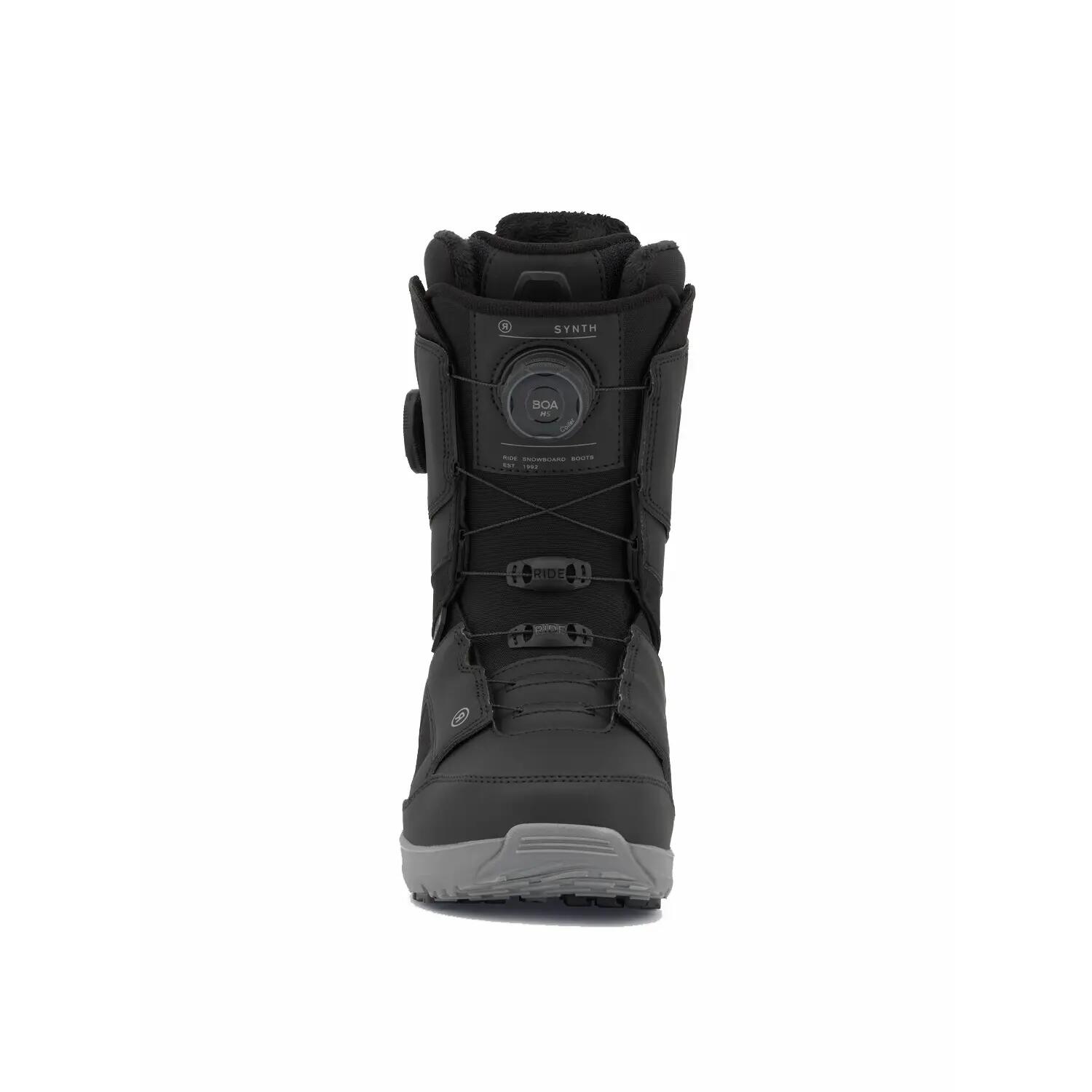Snowboardboots Synth Black voor dames 3/4