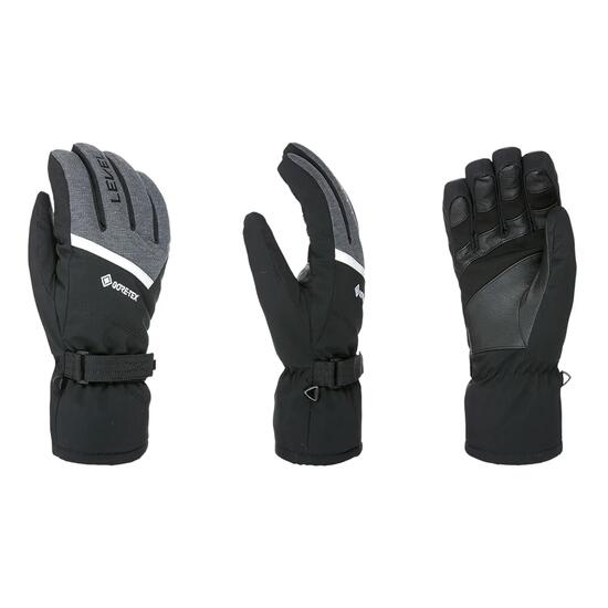 Ski-/Snowboardhandschuhe Evolution Gore-Tex schwarz-grau Herren