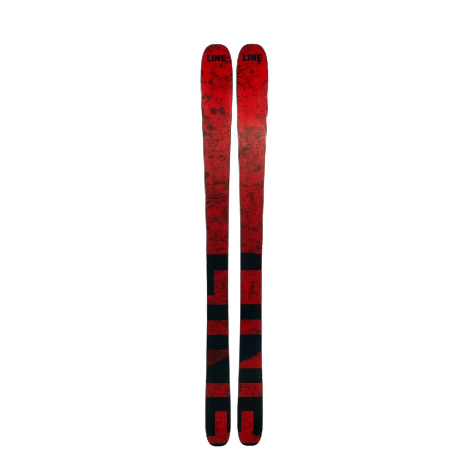 Skis alpinos Line Optic 88 Vermelho 2/7