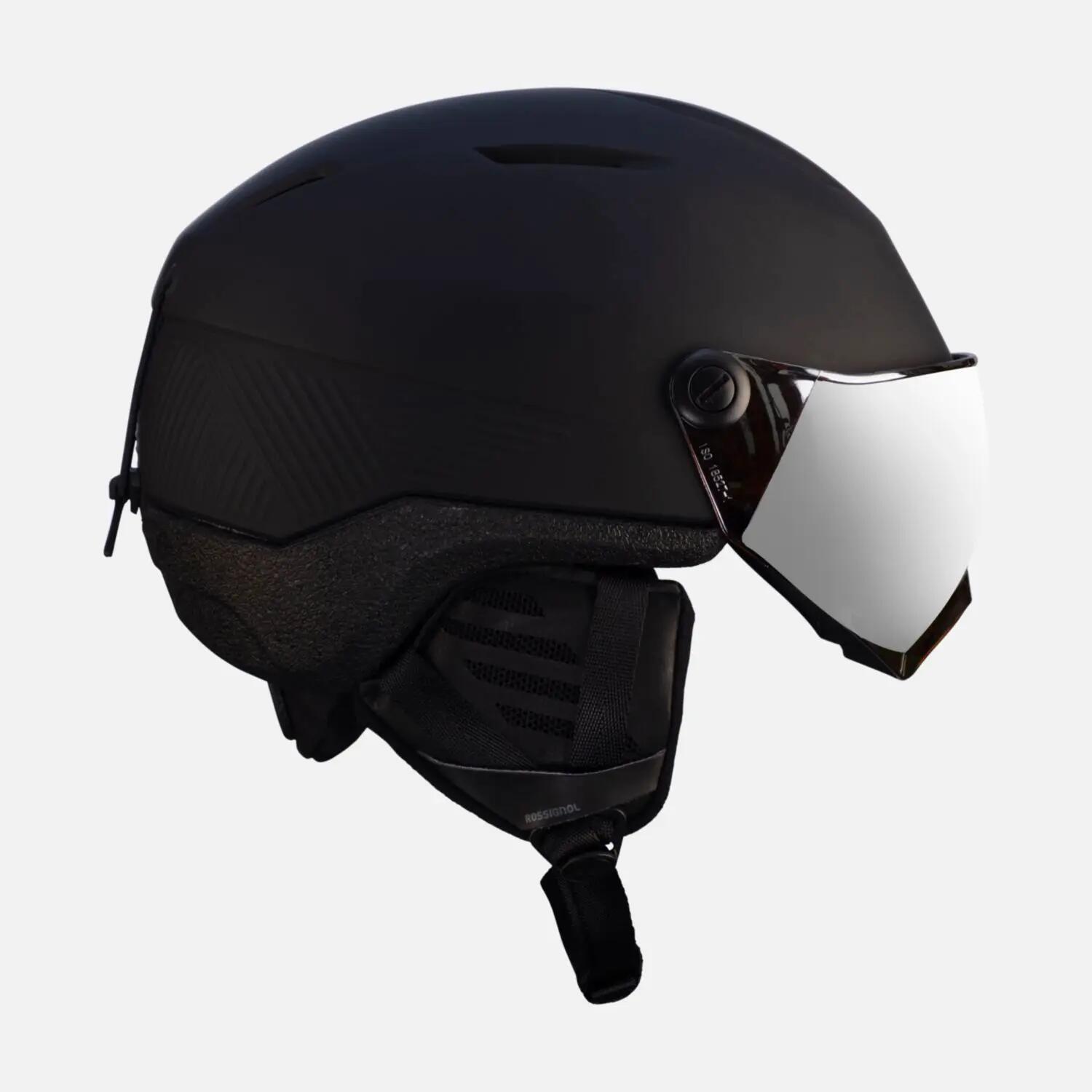 Casco da sci/neve da uomo Rossignol Fit visiera impacts nero 3/5