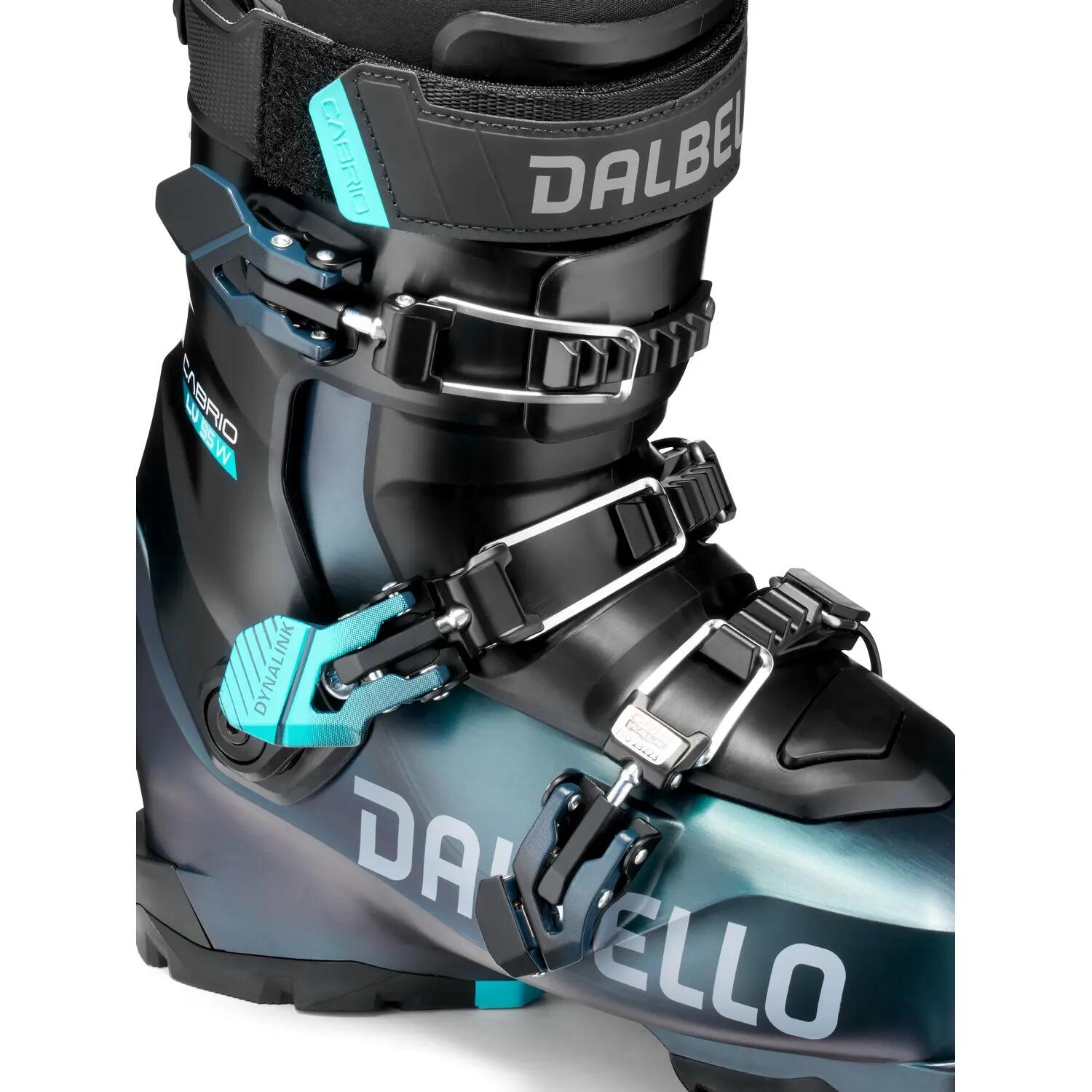 Skischoenen Cabrio Lv 95 W 3dwrap Opal Green Black dames 4/4