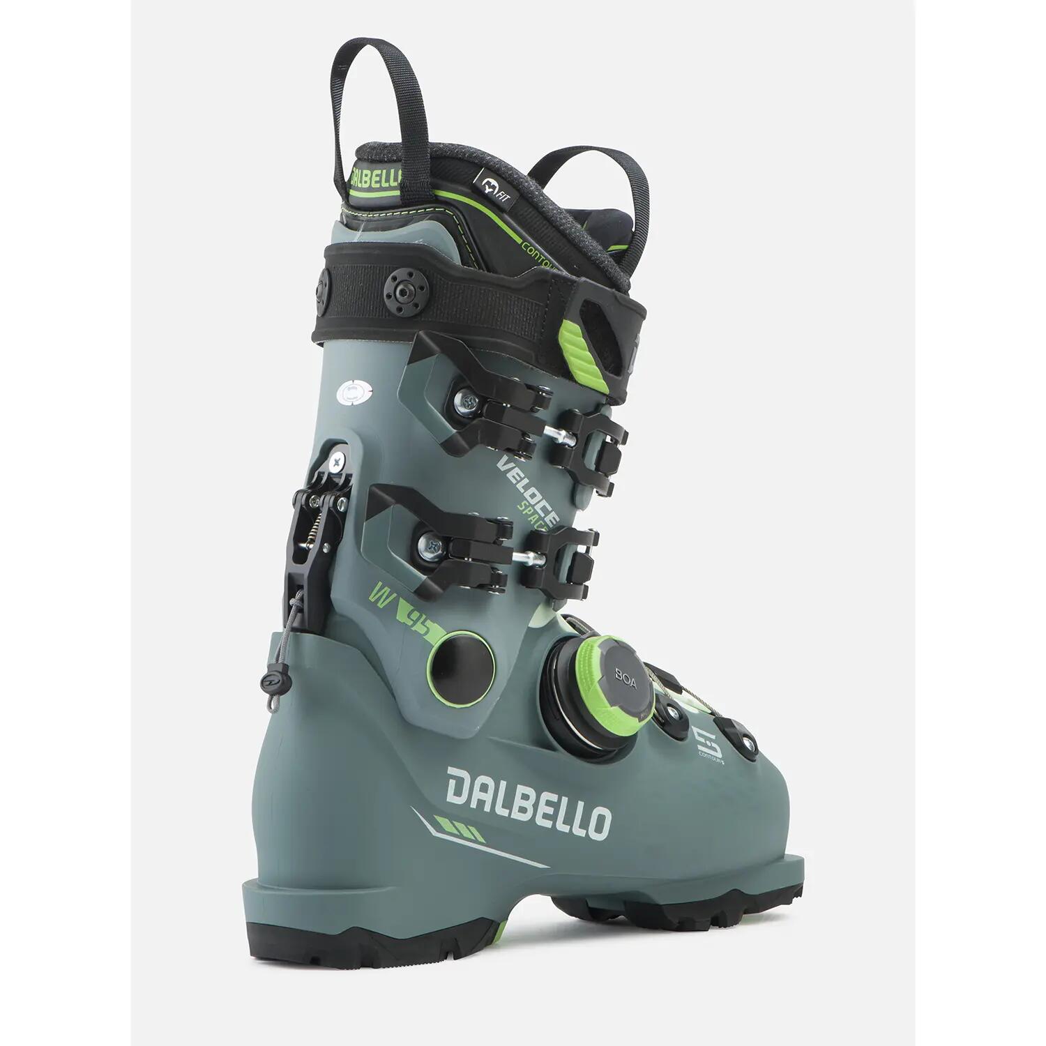 Botas De Ski Veloce Space 95 W Green Mulher 2/4
