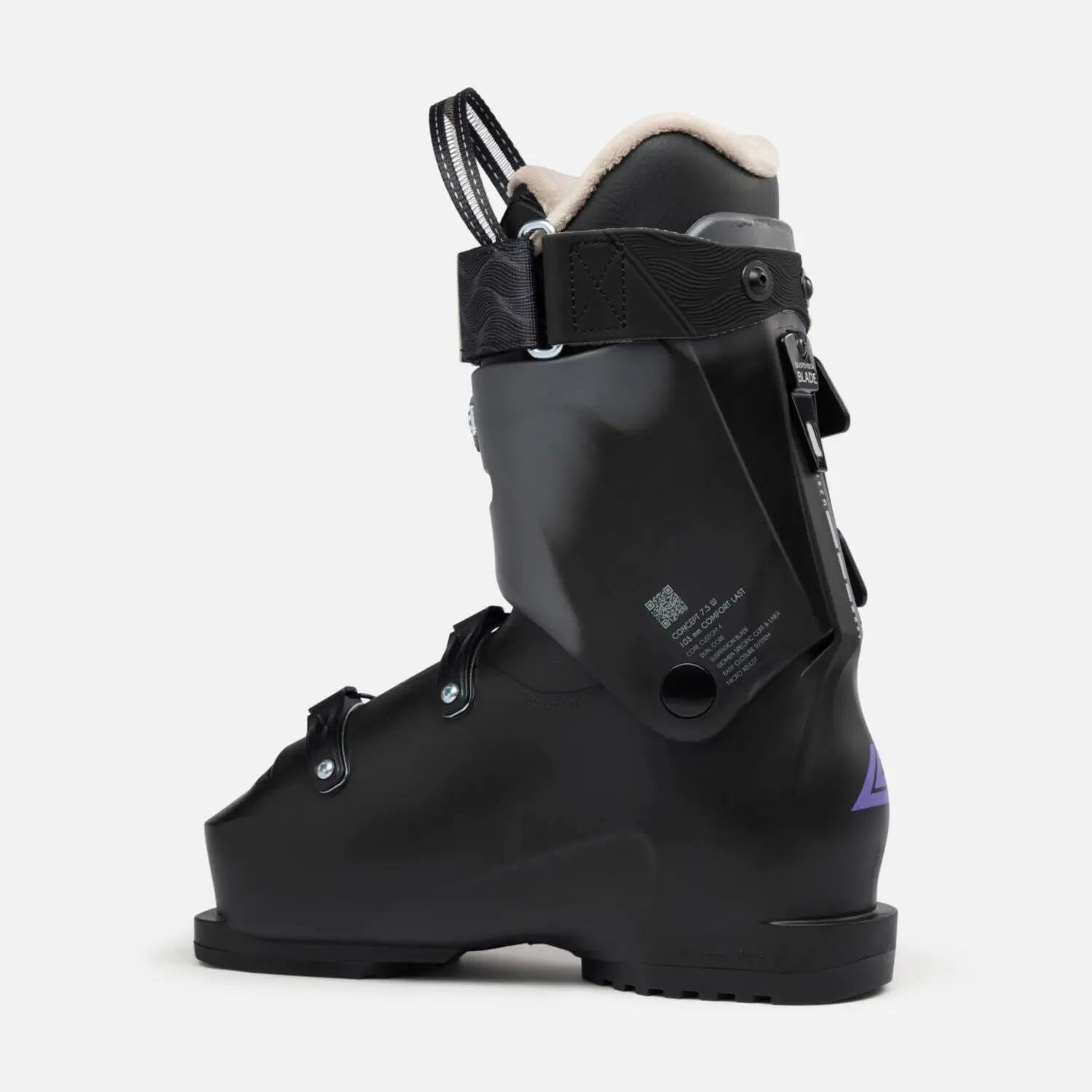 Scarponi da sci da donna Lange Concept 7.5 w Nero 2/7