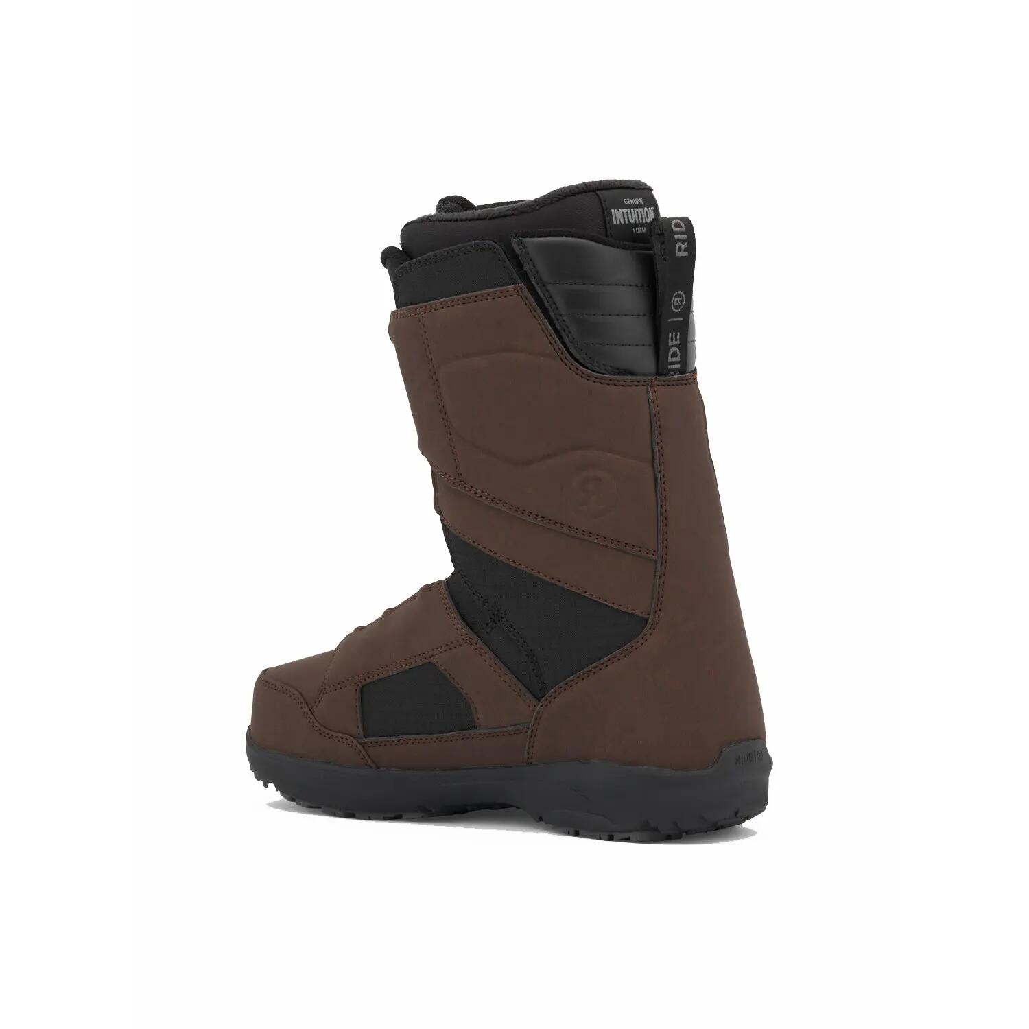 Scarponi snowboard uomo Octave marroni 2/4