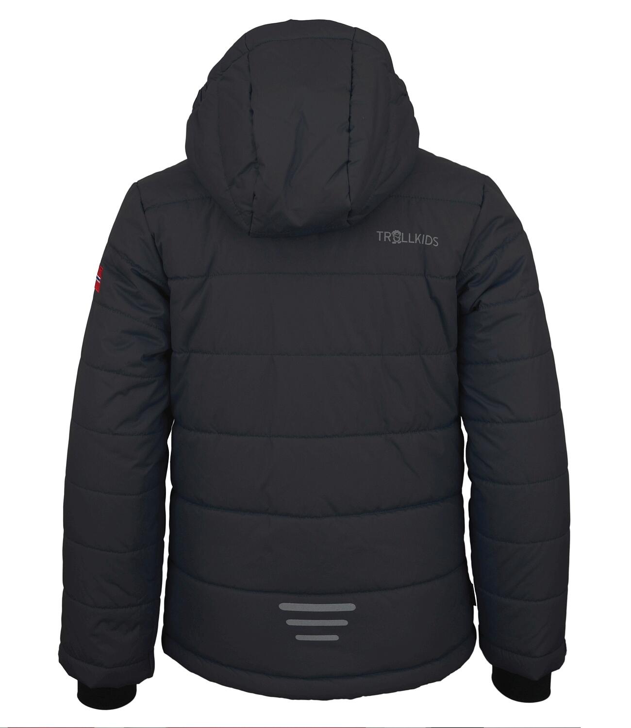Kinder Winterjas Hemsedal Waterdicht Winddicht Donkergrijs/middelblauw 2/3