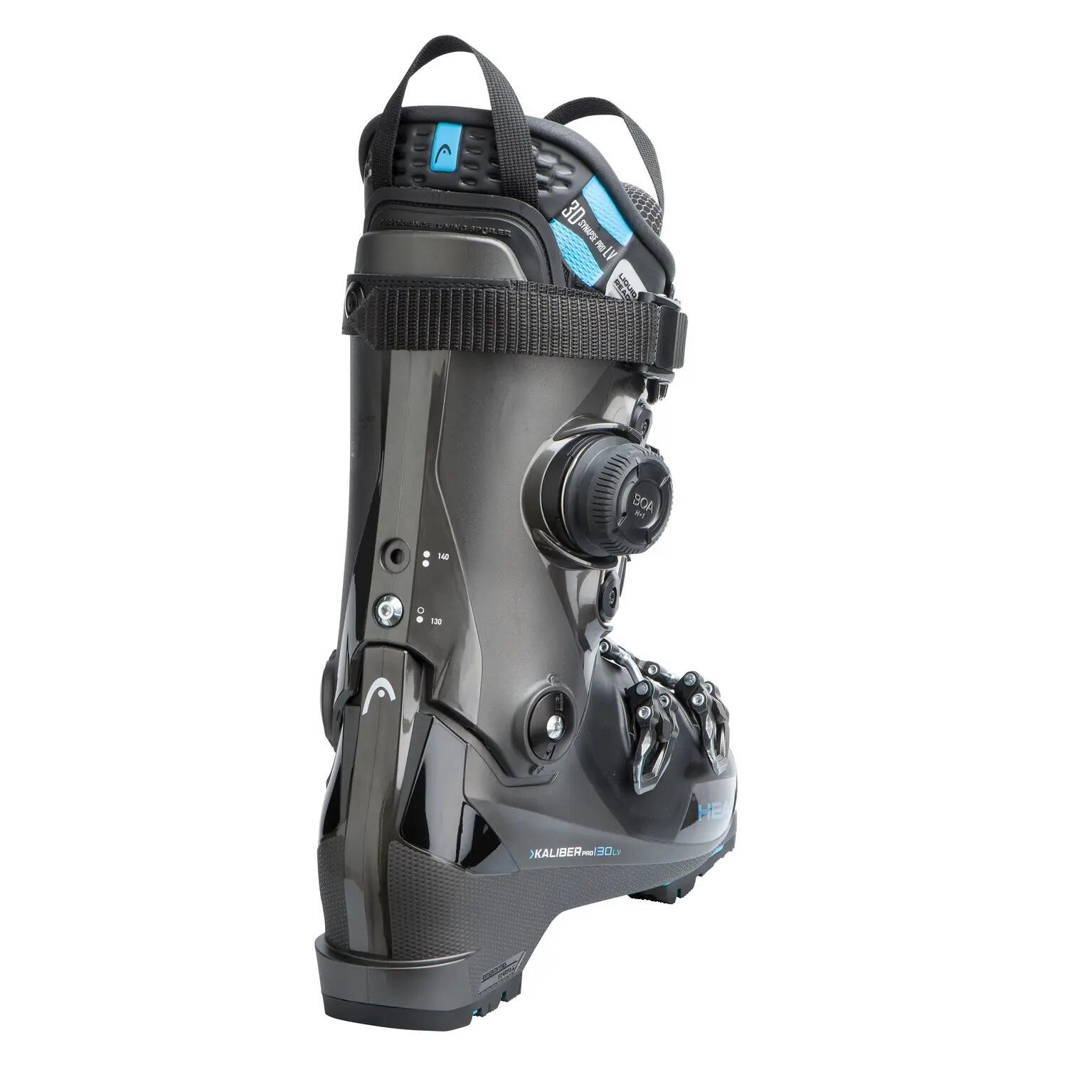 Botas De Esquí Kaliber Pro 130 Lv Gw Boa Antracita Speedblue Hombre 3/4