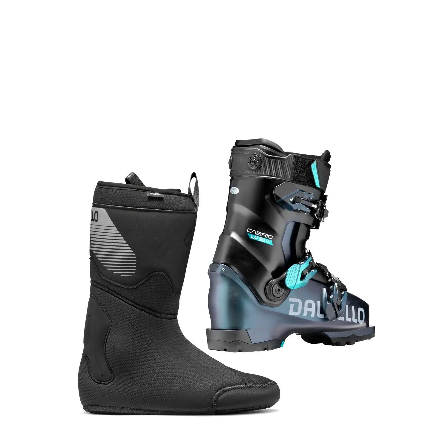 Scarponi Da Sci Cabrio Mv 95 W 3dwrap Opal Green Black Donna 4/4