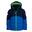Veste d'hiver pour enfants Gryllefjord Hydrofuge Bleu marine/vert clair