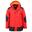 Parka d'hiver pour enfants Narvik rouge / jaune soleil