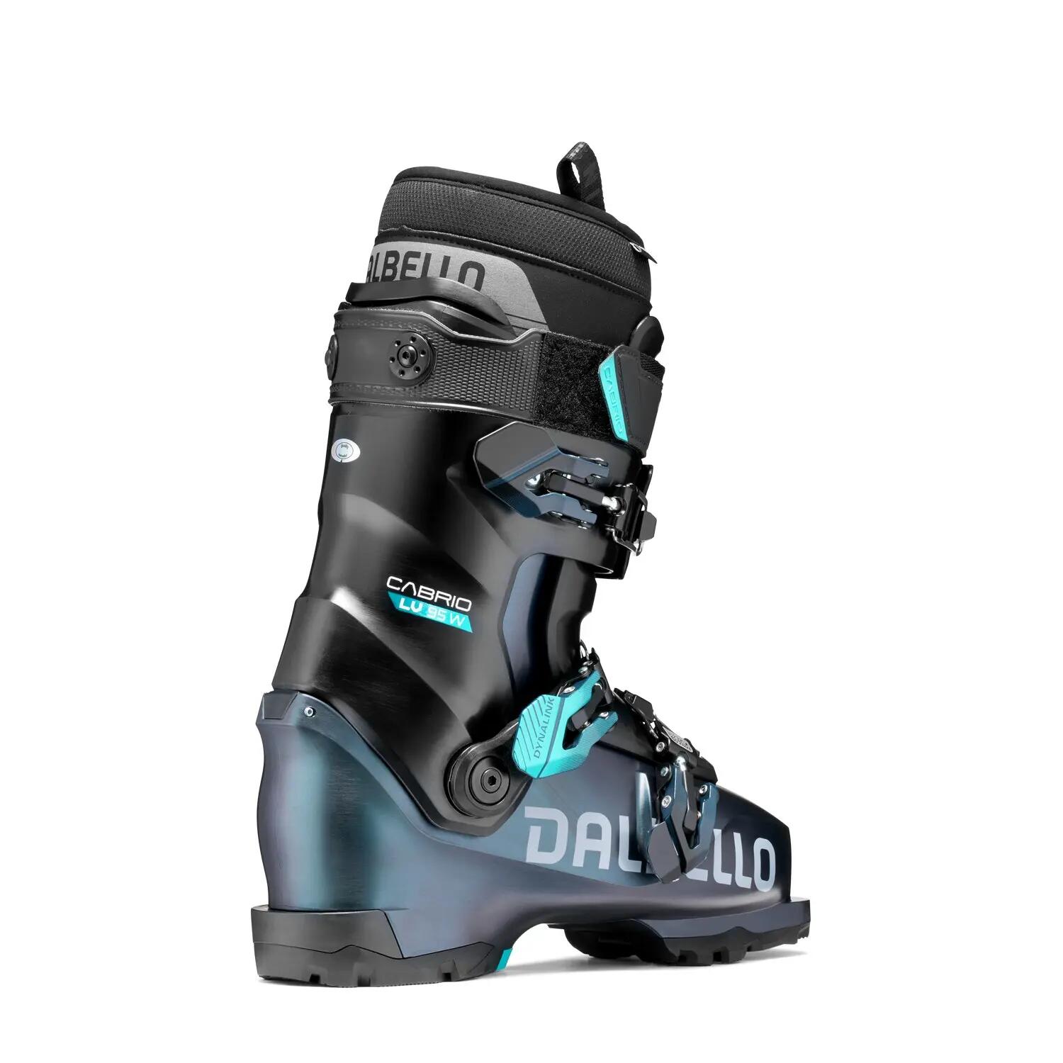 Scarponi Da Sci Cabrio Mv 95 W 3dwrap Opal Green Black Donna 2/4