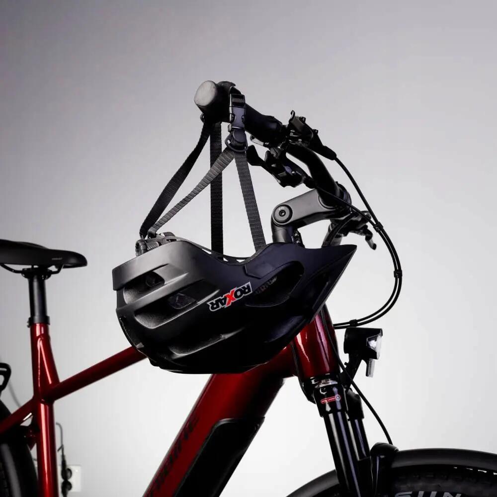 Kask rowerowy ROXAR MTB czarny mat M 10/11
