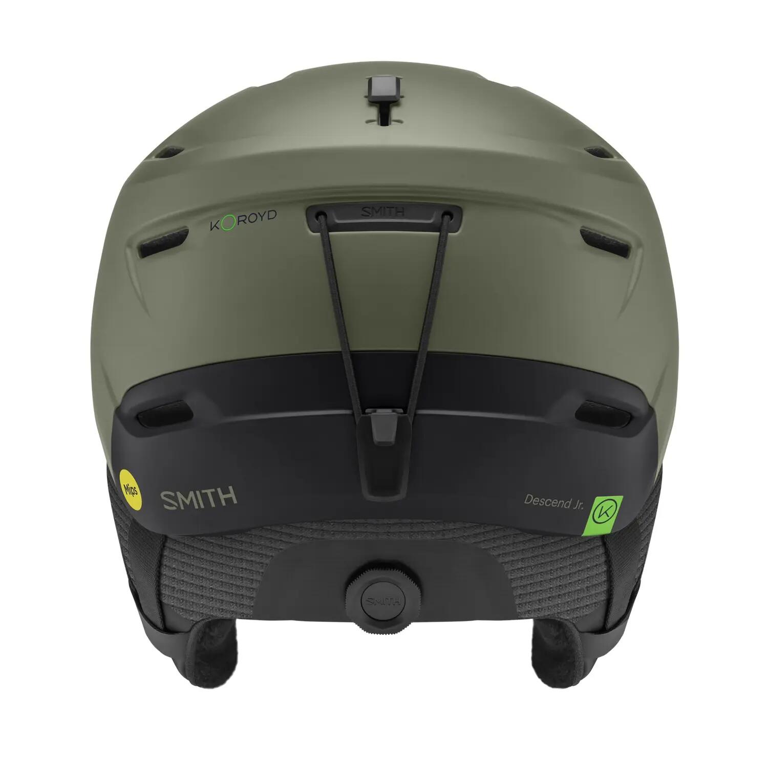 Casque Ski / Snow Descend Jr Mips Matte Fatigue Green Black Garçon 2/3