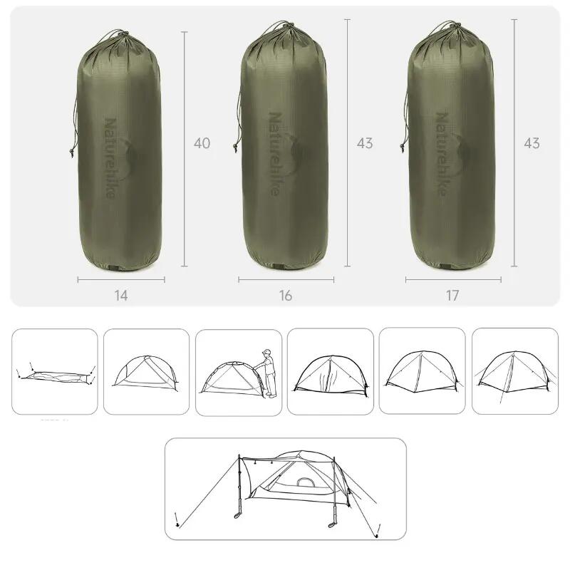 Namiot turystyczny Mongar Pro 2 20D CNK2550WS037 9/13