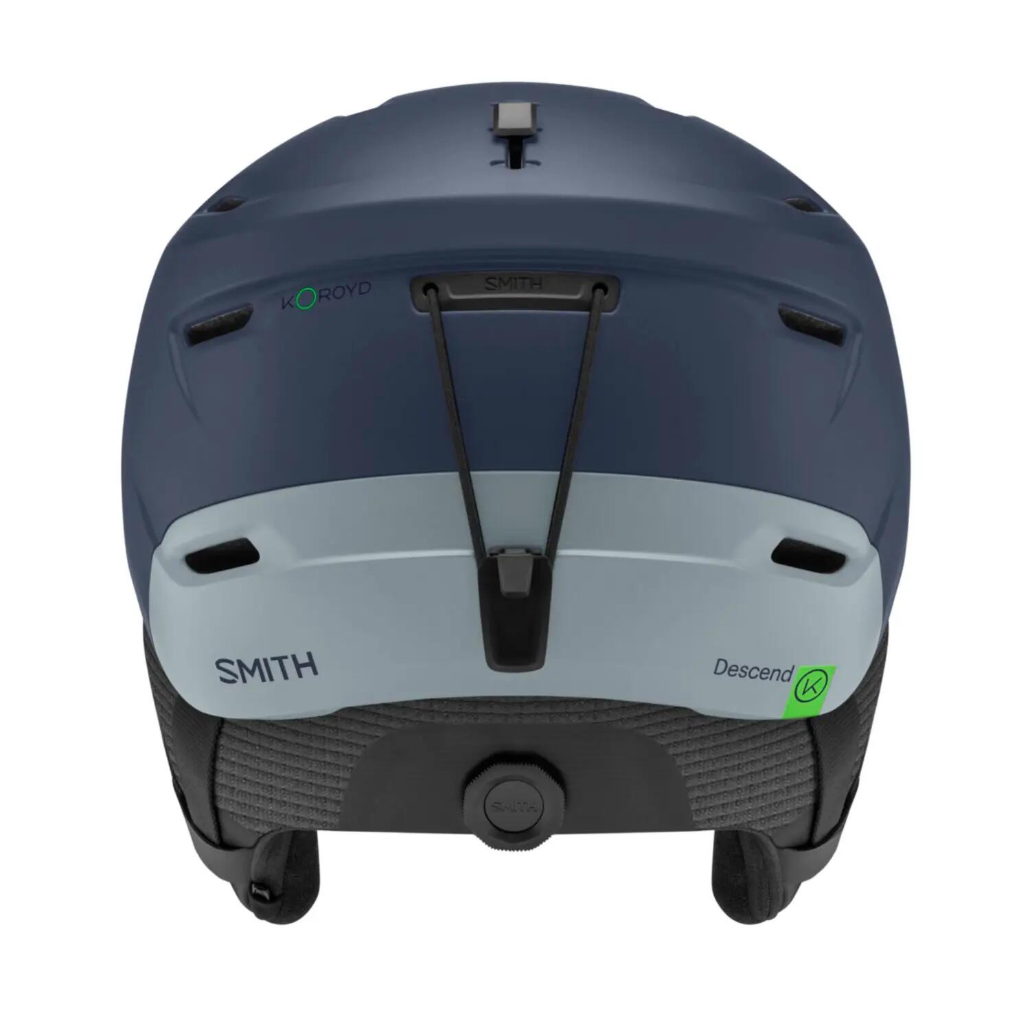 Men's Descend Ski / Snowboard Helmet Matte Royal Navy Wolf Gray 2/3