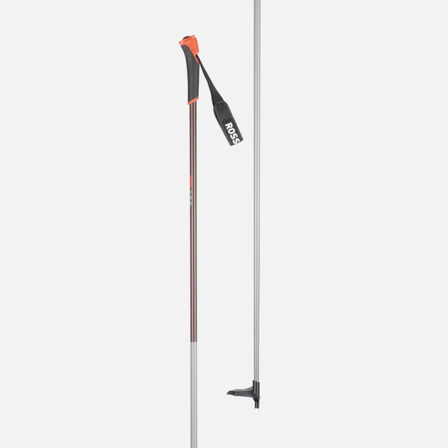 Rossignol FT 600 Orange Ski Poles 2/6
