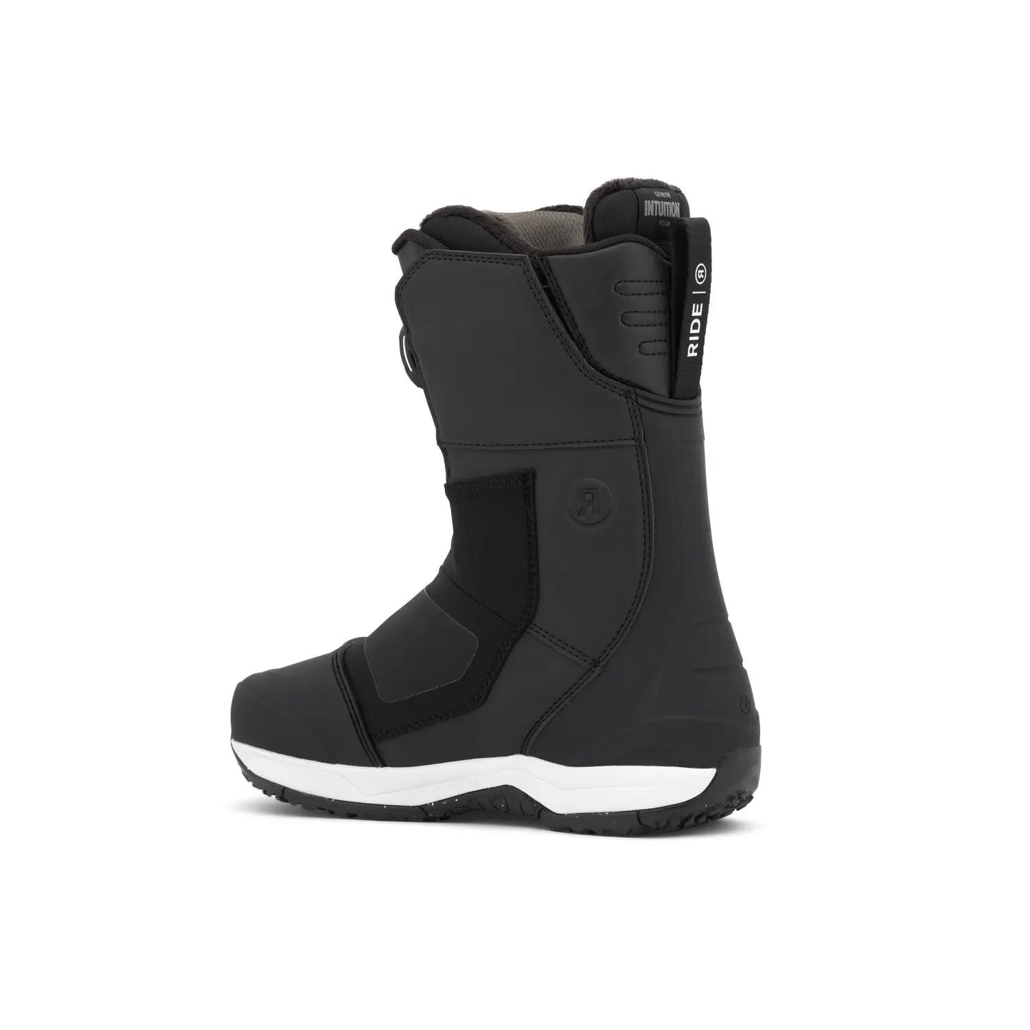 Women's Cadence Black All-Mountain Snowboard Boots 4/5
