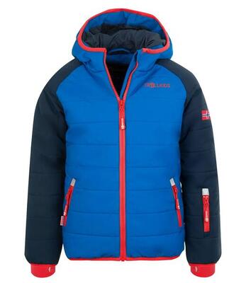 Giacca da sci bambini Hafjell PRO Blu navy / Poliestere impermeabile