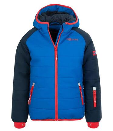 Veste de ski pour enfants Hafjell PRO Imperméable et coupe-vent Bleu marine