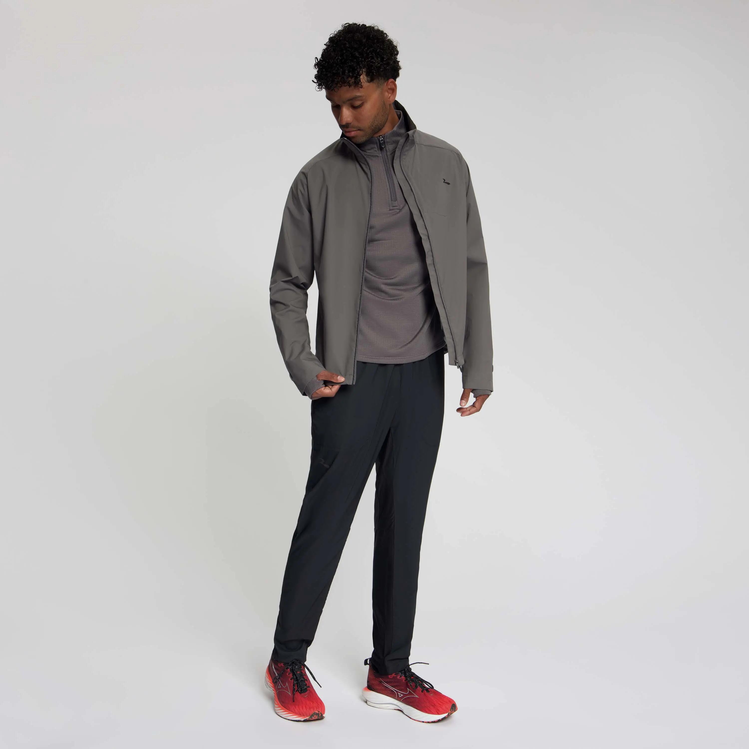 Men's Running Jacket Essential Purple 6/6