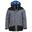 Kinder Winterjacke Norefjell Wasserabweisend Grau Melange / Blau