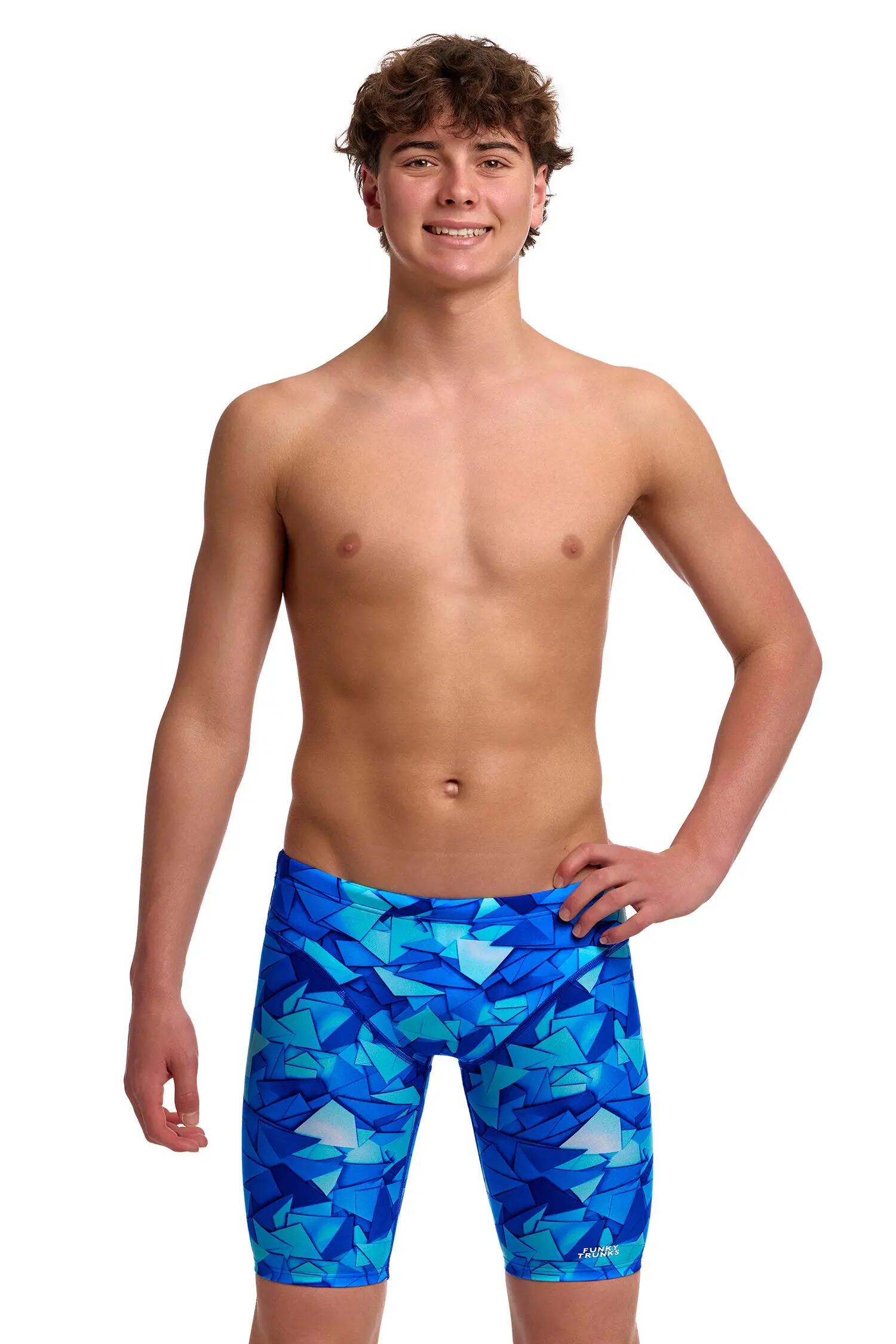 Spodenki FUNKY TRUNKS Try Blue - jammery chłopięce 4/7