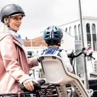 Scaun Frontal pentru Bebeluși pentru Bicicletă - Cadru Bubbly Mini Plus Negru 4/6