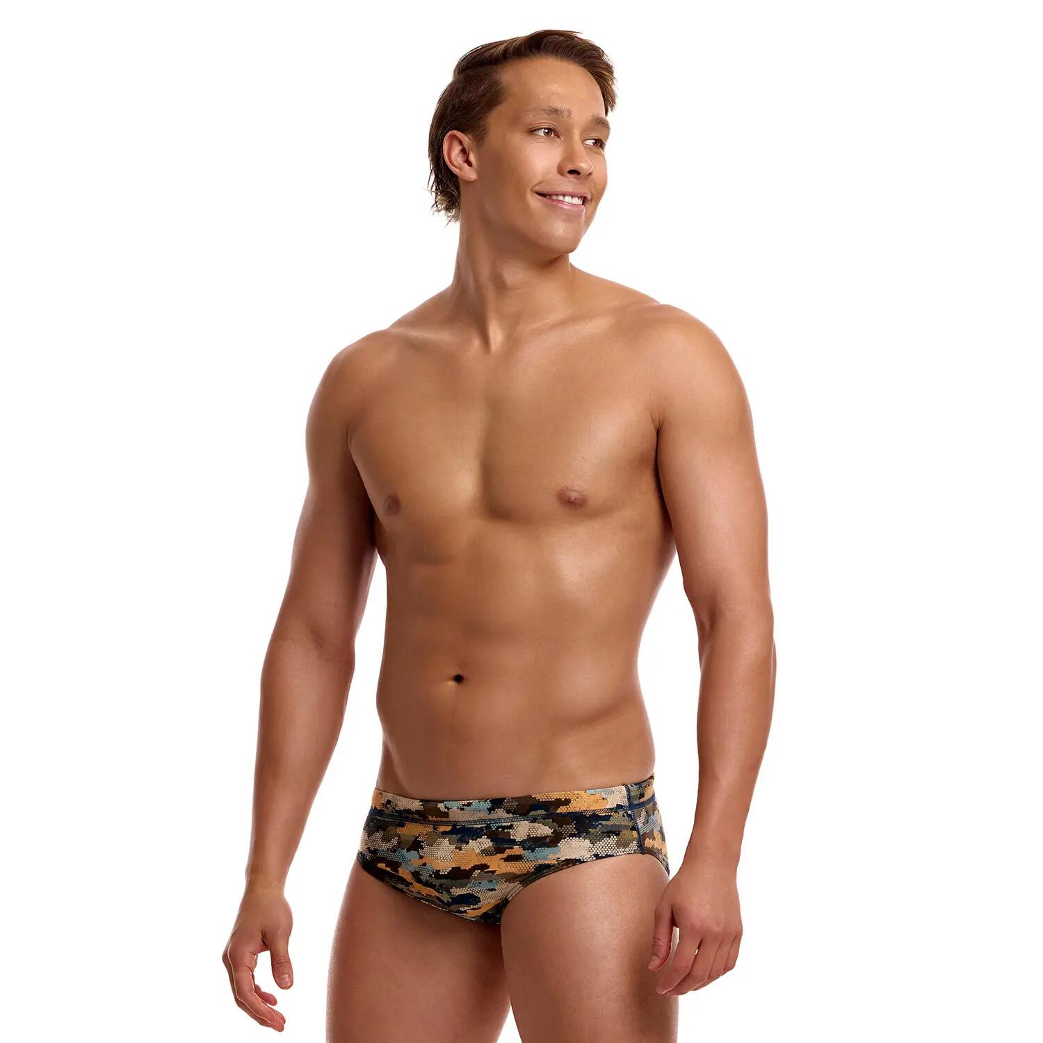 Kąpielówki męskie Funky Trunks Bilko Baby - slipy 4/7
