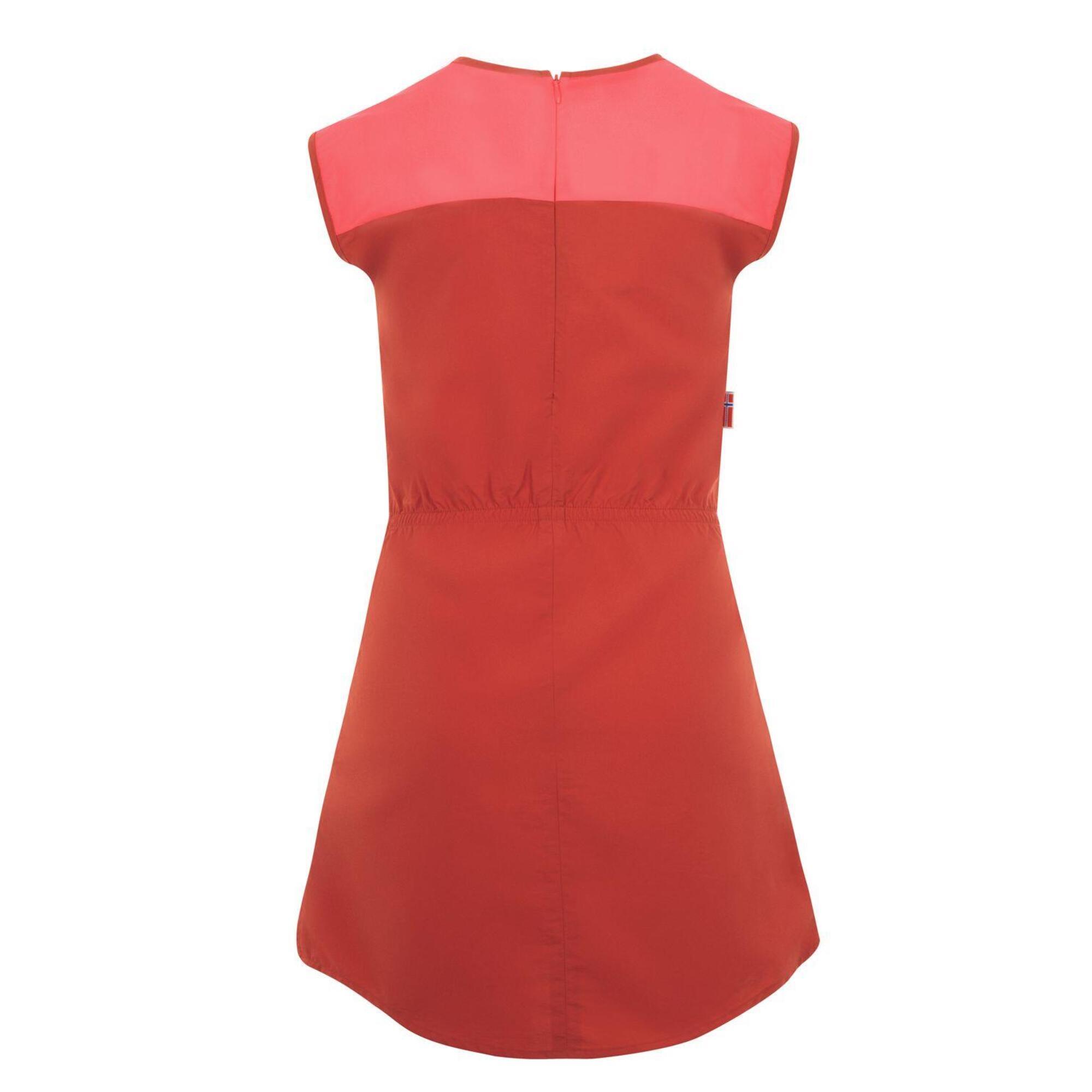 Children's dress Arendal red