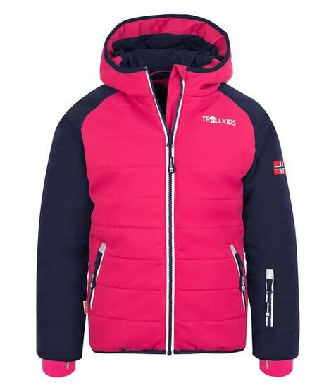 Giacca da sci bambini Hafjell PRO Blu navy / Poliestere impermeabile