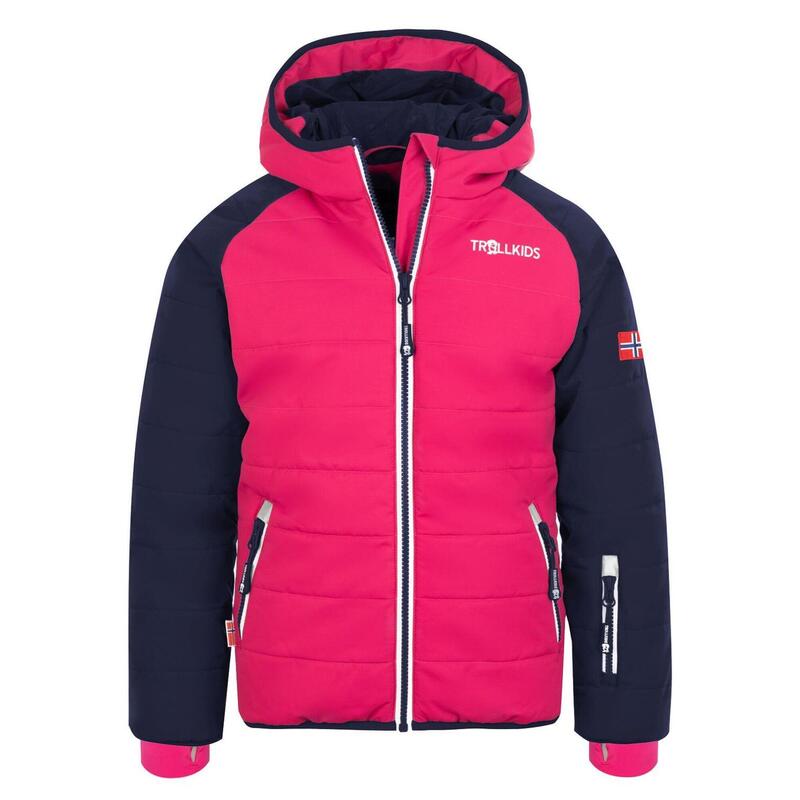 Veste de ski enfants Hafjell PRO hydrofuge bleu marine