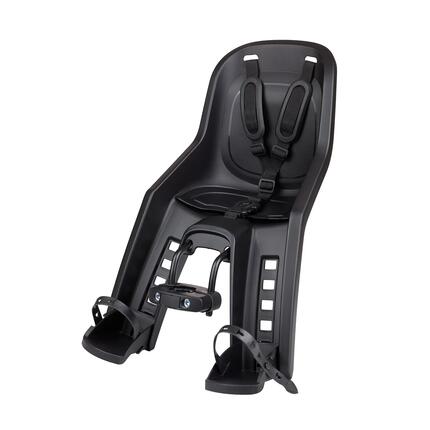 Vorderer Kindersitz Für Fahrräder Bubbly Mini Evo Schwarz / Dunkelgrau