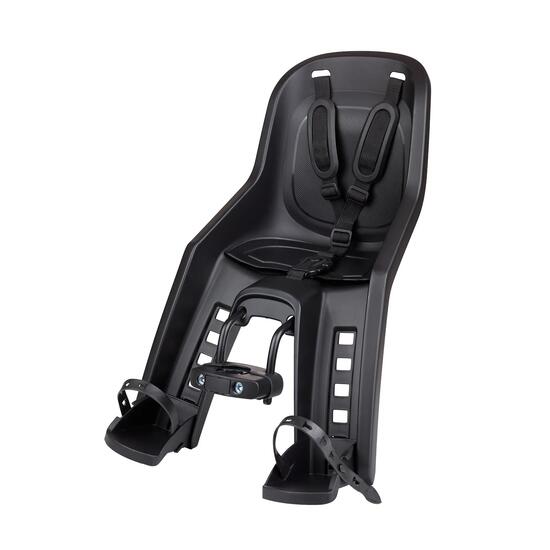 Vorderer Kindersitz Für Fahrräder Bubbly Mini Evo Schwarz / Dunkelgrau