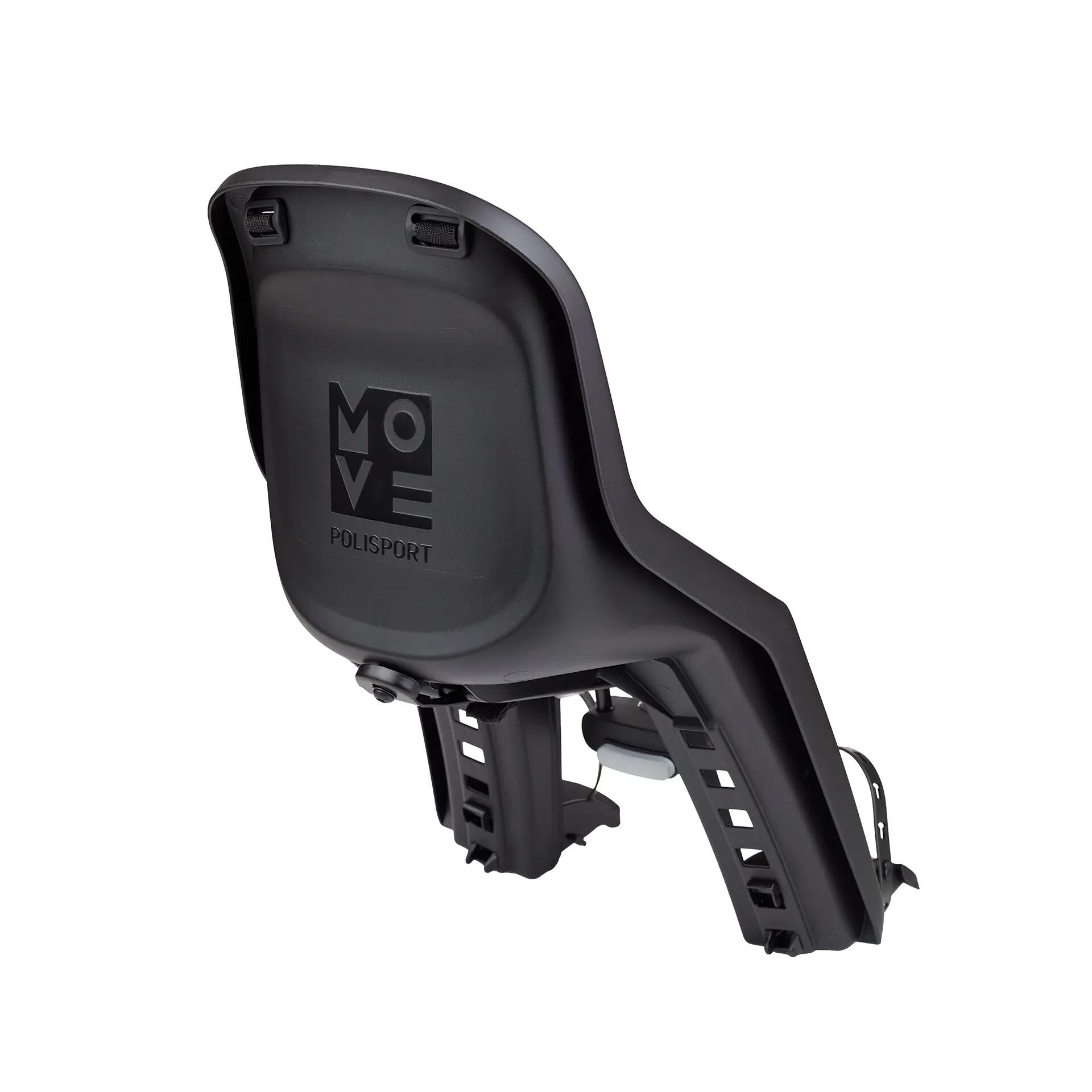 Front Bicycle Baby Seat  Bubbly Mini Evo Black / Dark Grey 4/5