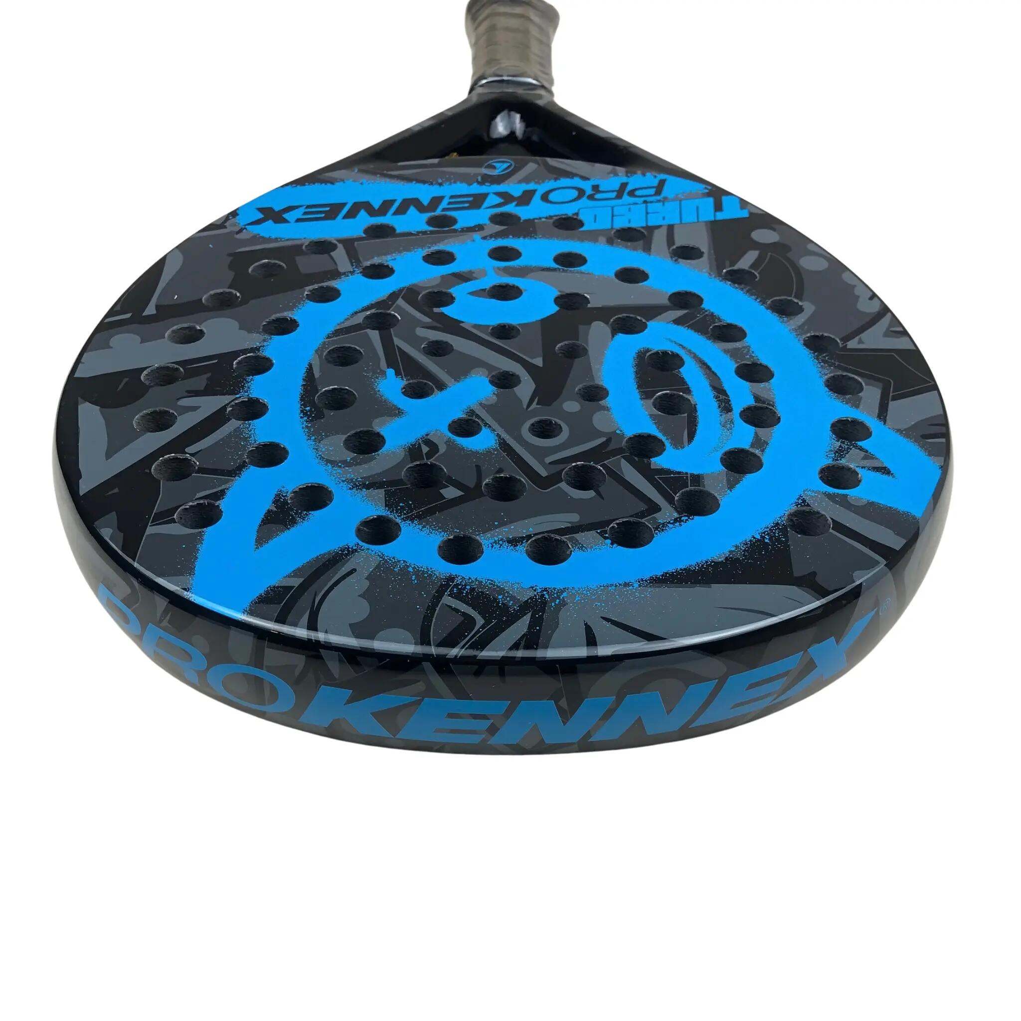 PROKENNEX TURBO 365 Racchetta Pala Padel Blu Blue Devil con Fodero 3/4