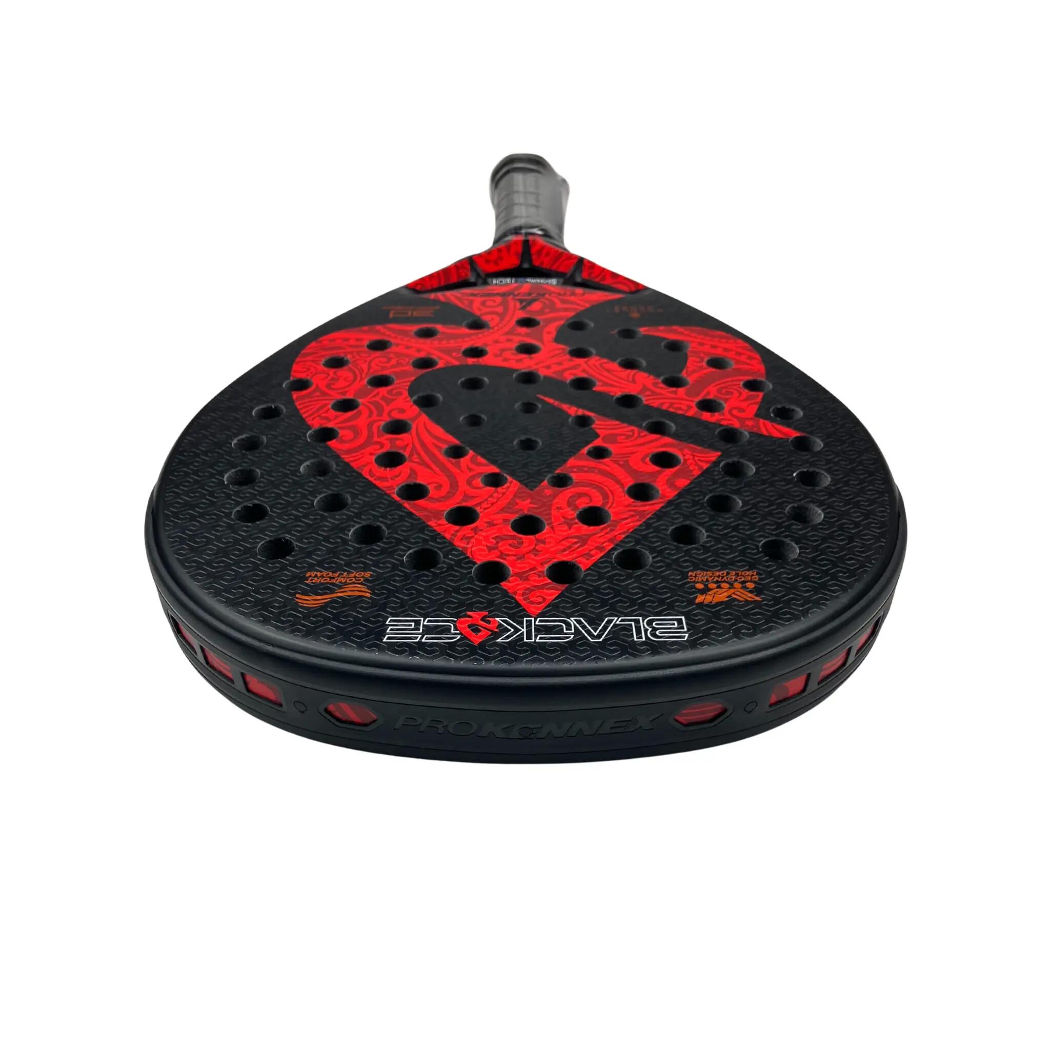 PROKENNEX BLACK ACE 370 270 38 Racchetta Pala Padel e Fodero Pro Kennex 5/6