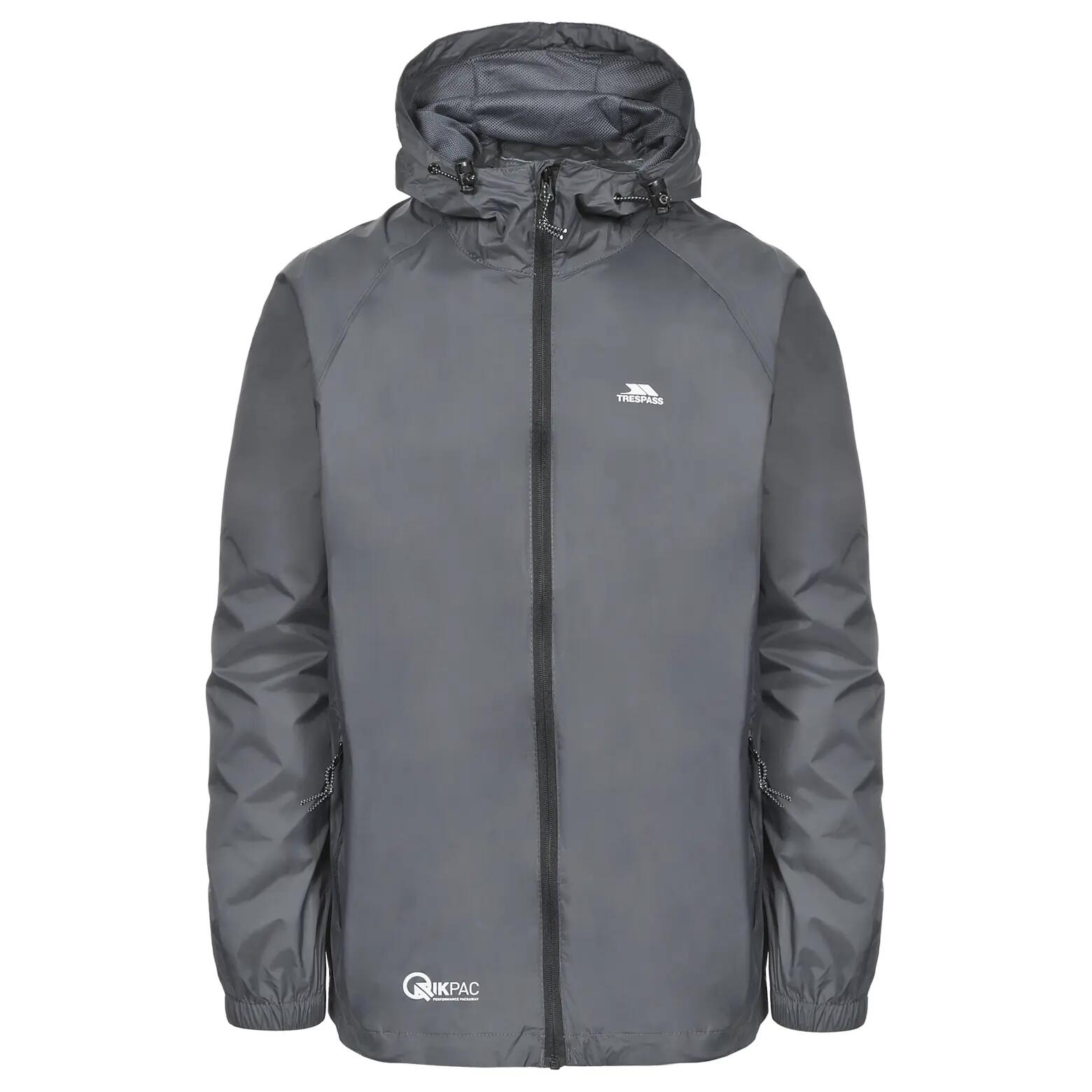 Veste de pluie Trespass QIKPAK unisexe compacte imperméable 1/7