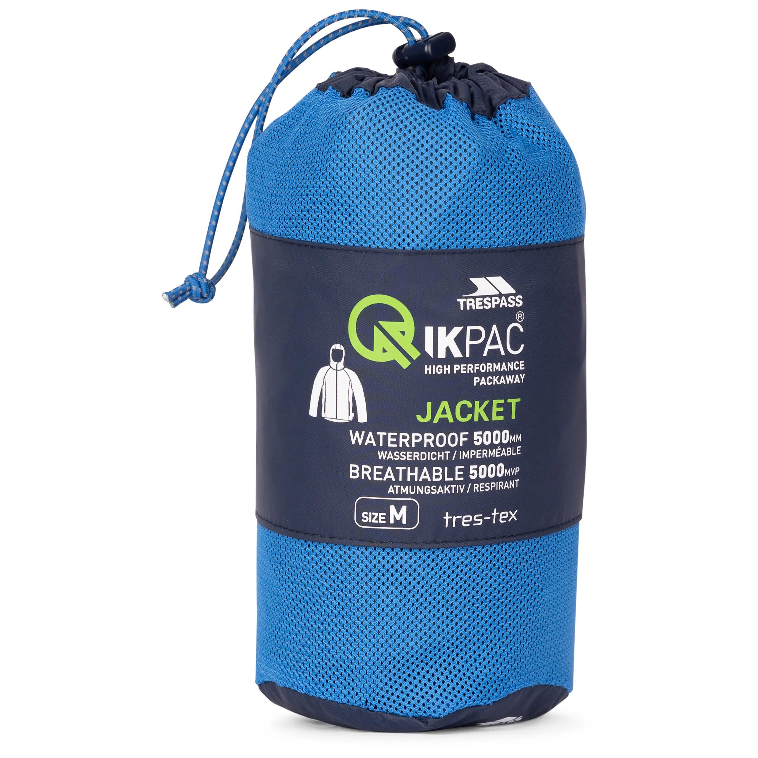 Trespass Qikpac X - Unisex Packaway Jkt Marine/Blauw 5/7