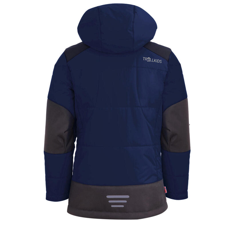 Parka d'hiver Narvik enfants bleu marine / bleu moyen