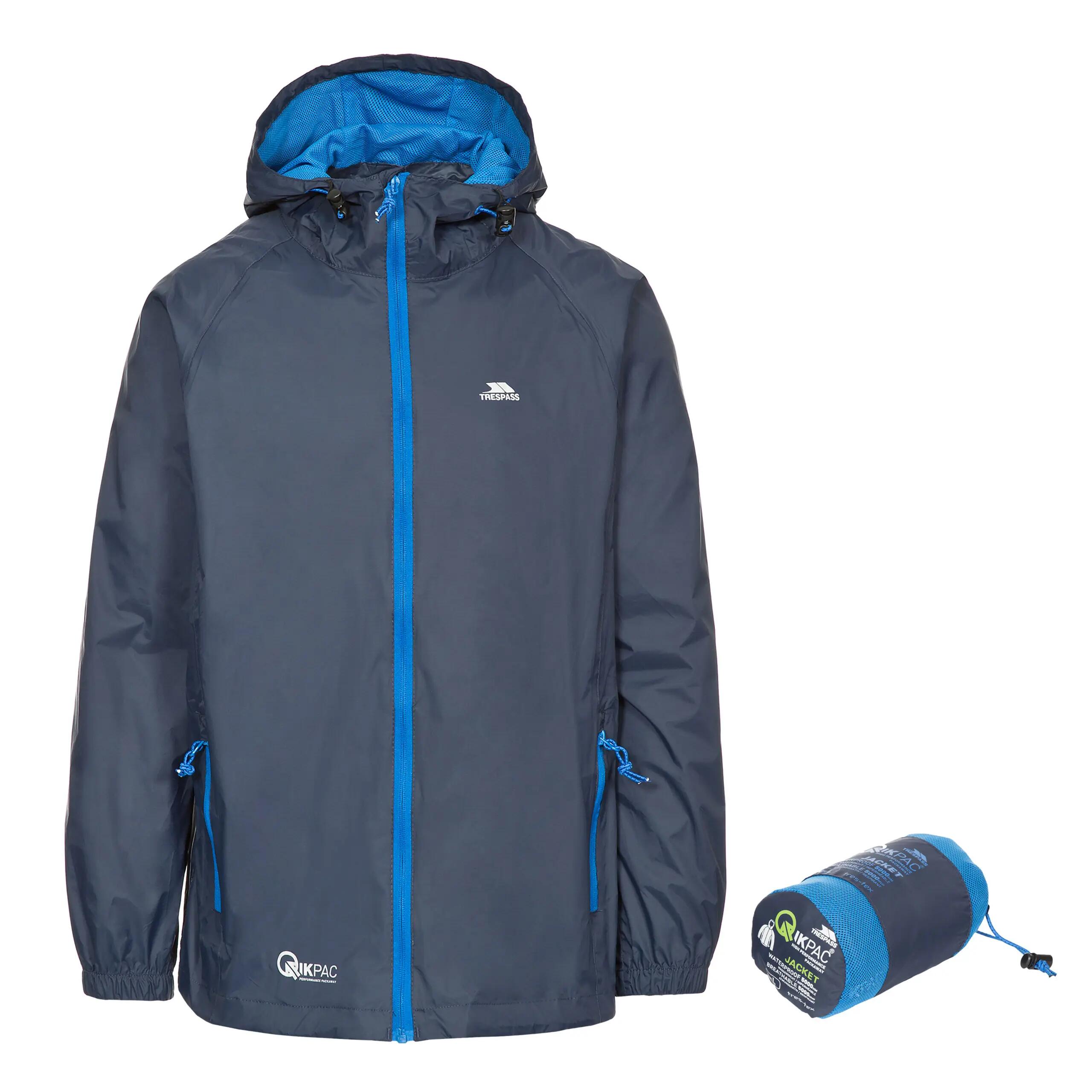 Kurtka Trespass Qikpac - unisex Packaway Jkt Navy 3/5