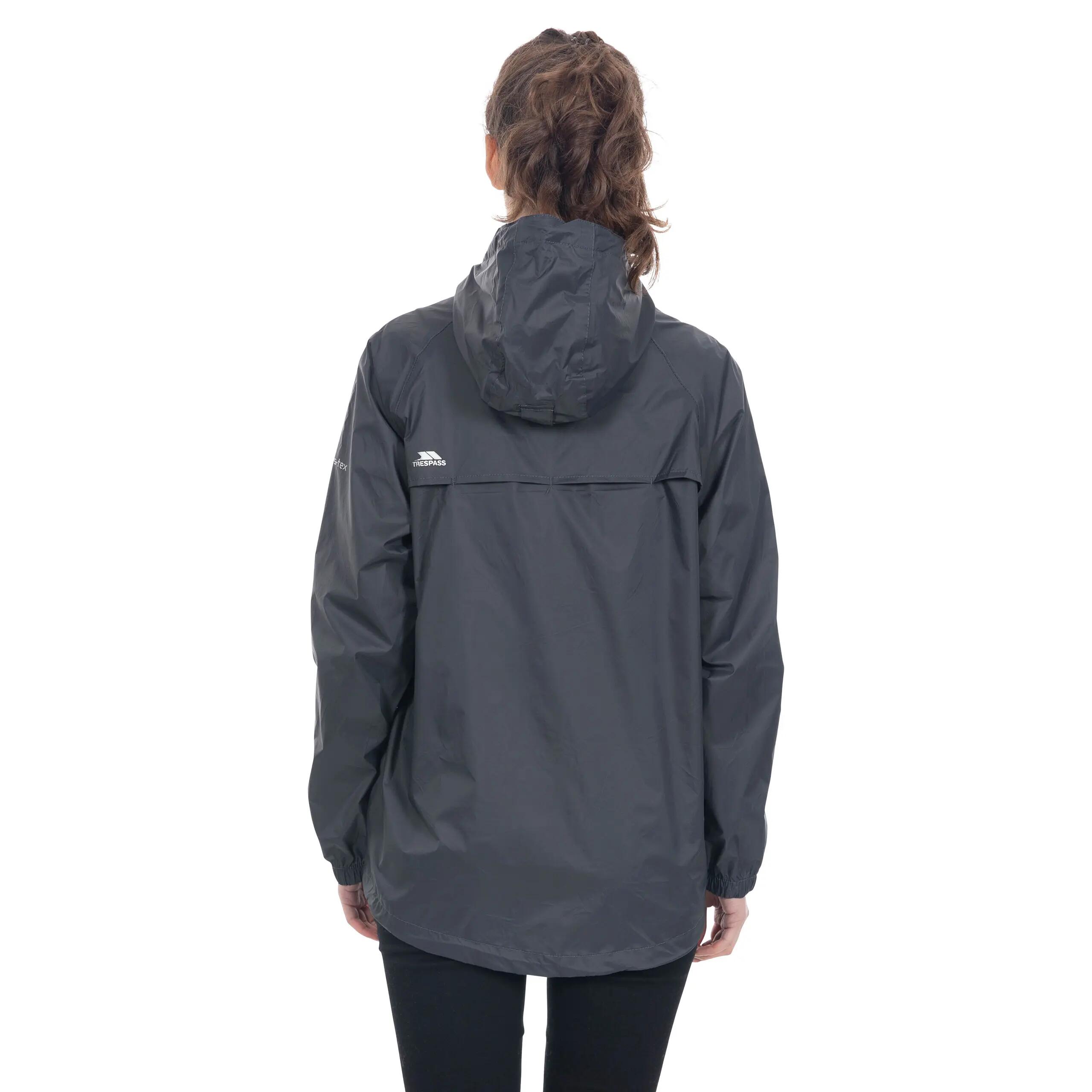 Trespass Qikpac-jas - Unisex Packaway Jkt Flint - Xxs 5/5
