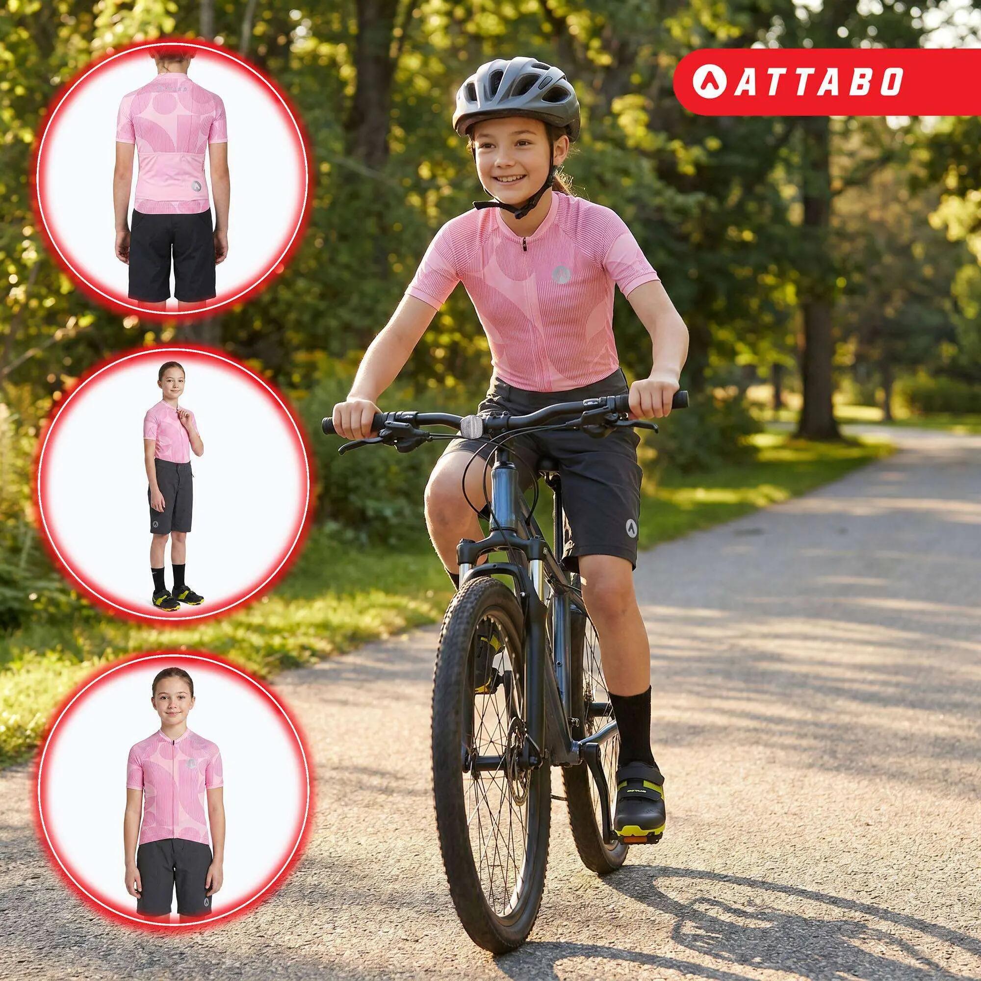 Kinder-Radhose ATTABO Ryst 2in1 3/7