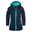 Manteau enfant Stavanger bleu marine/menthe