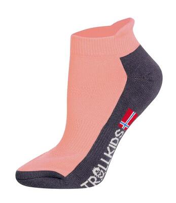 Kinder Wandersocken Hiking Low Dunkelblau/Grau
