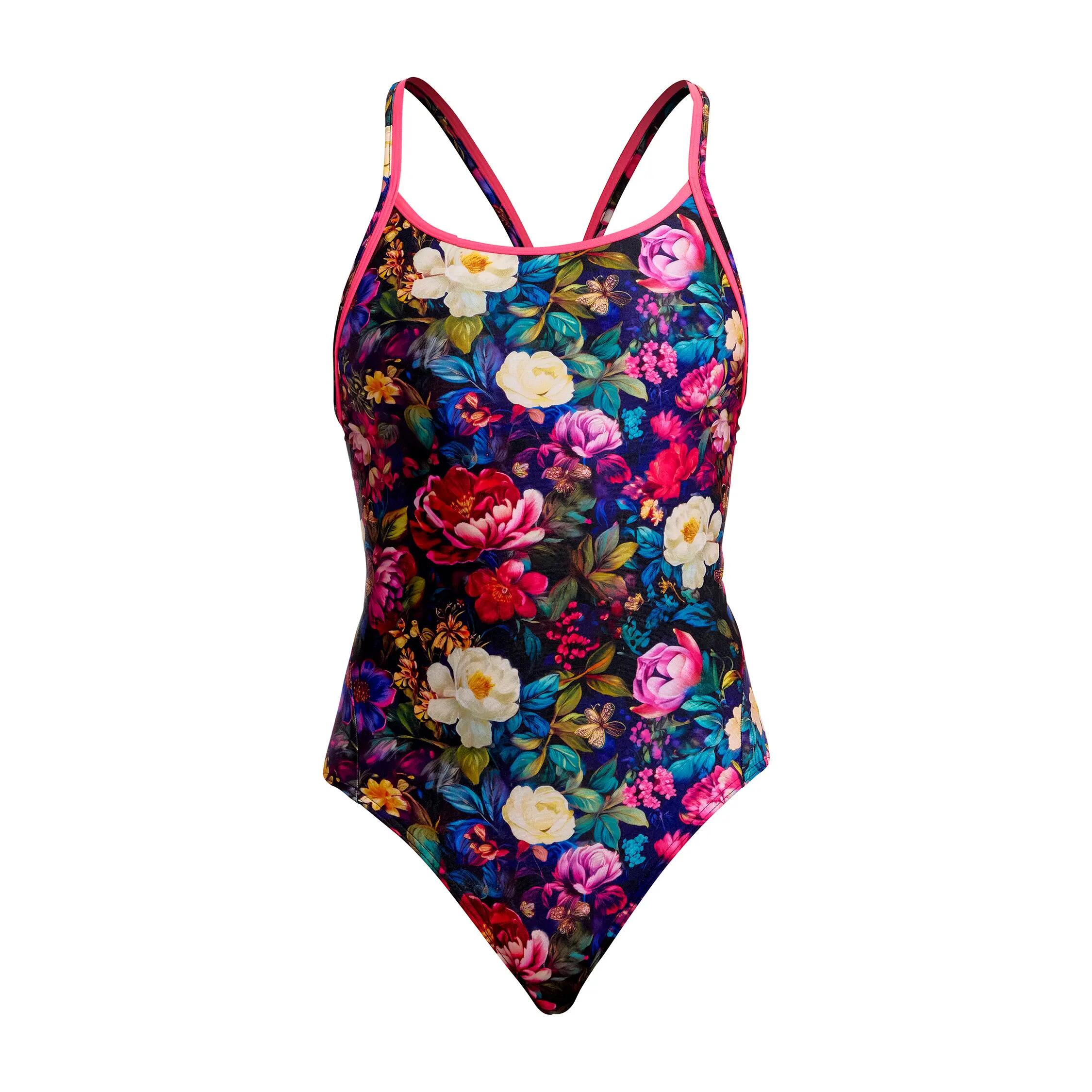 Strój kąpielowy jednoczęściowy FUNKITA Bed Of Roses - Diamond Back 4/6