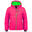Veste d'hiver pour enfants Hemsedal rose / verte