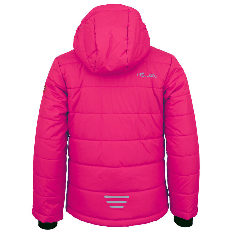 Veste d'hiver pour enfants Hemsedal rose / verte