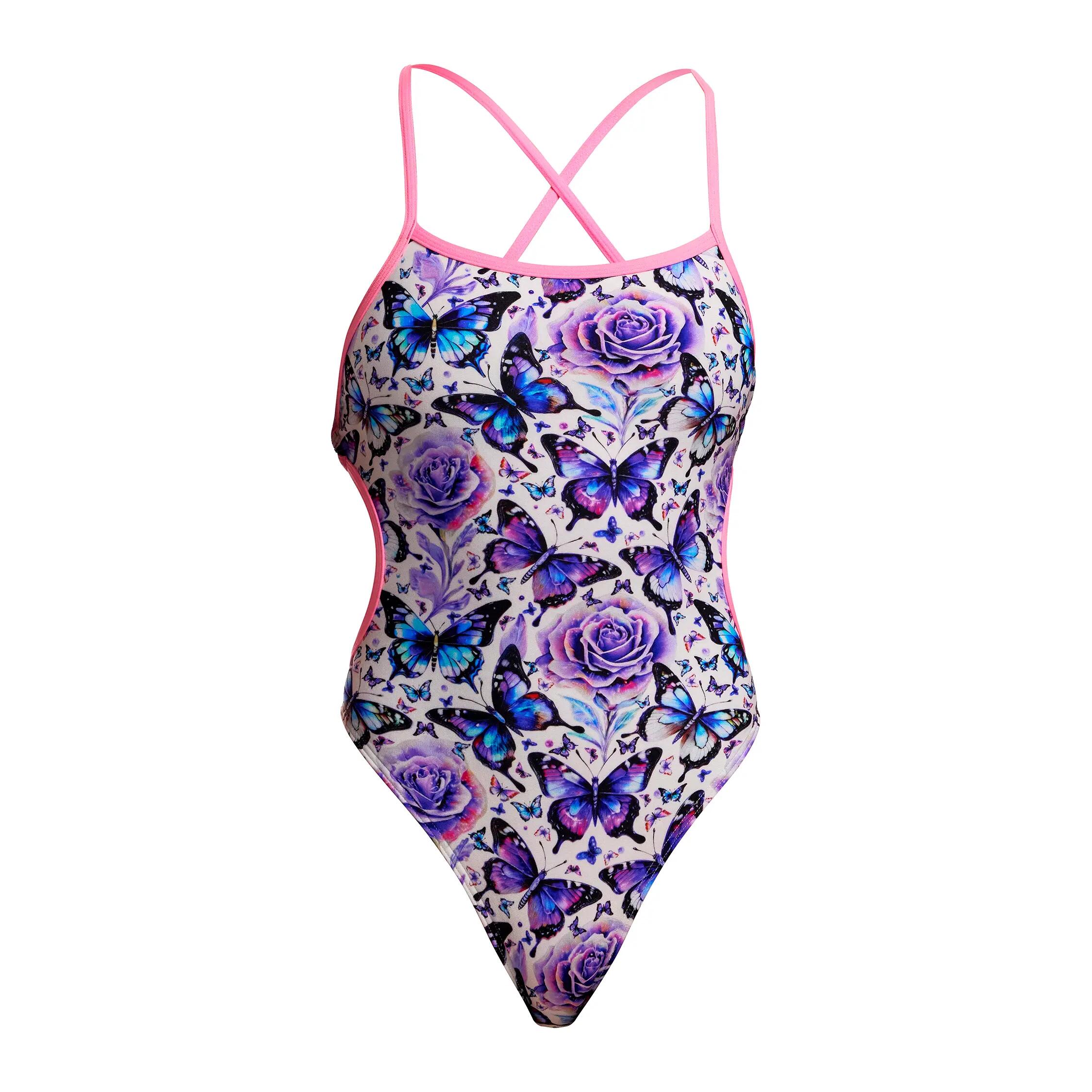 Damski strój do pływania Funkita Wings To Fly - Cut Away 5/7