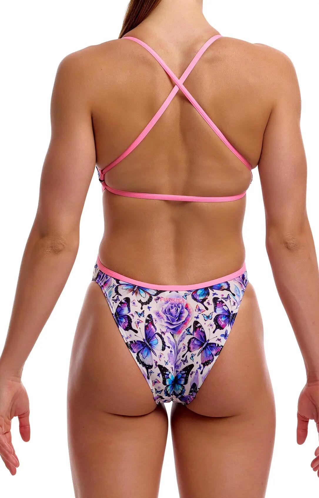 Damski strój do pływania Funkita Wings To Fly - Cut Away 2/7