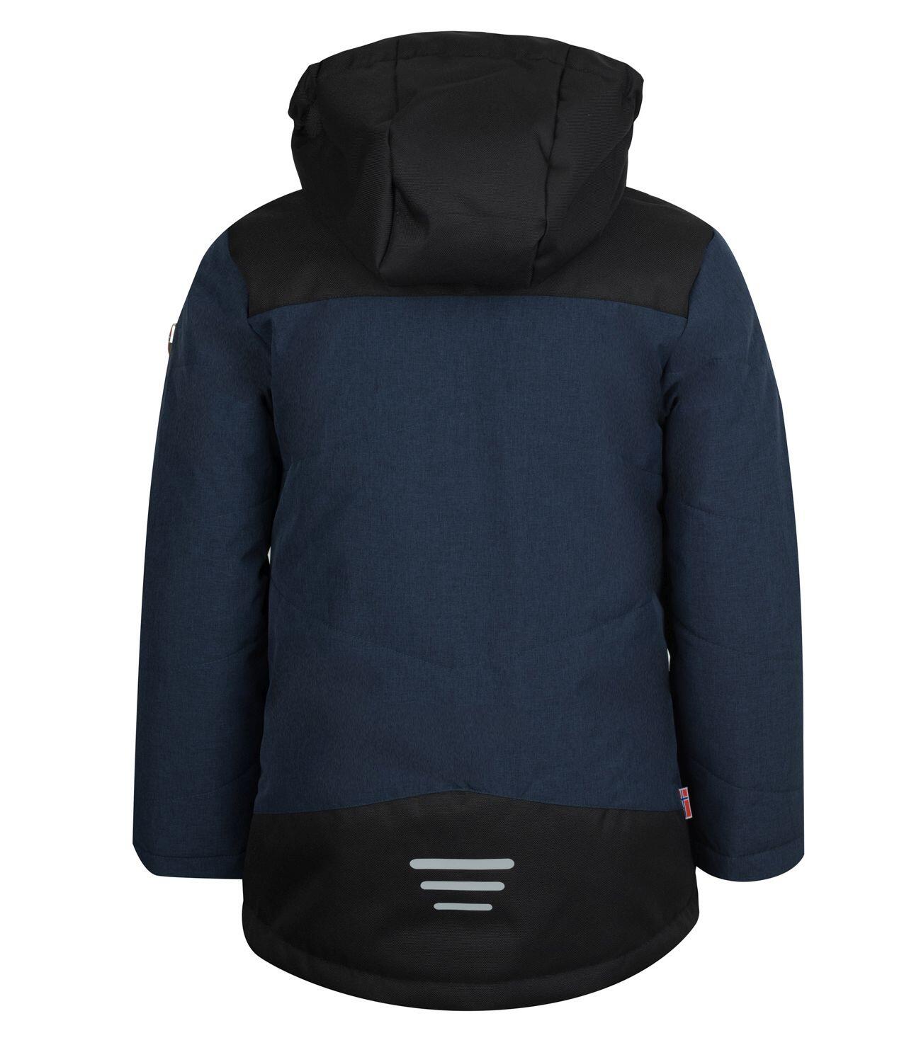 Veste d'hiver pour enfants Norefjell Imperméable Bleu marine / Vert clair 2/3