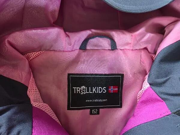 Entre Particuliers - Veste imperméable Trollkids Telemark, violette, 15 2/3